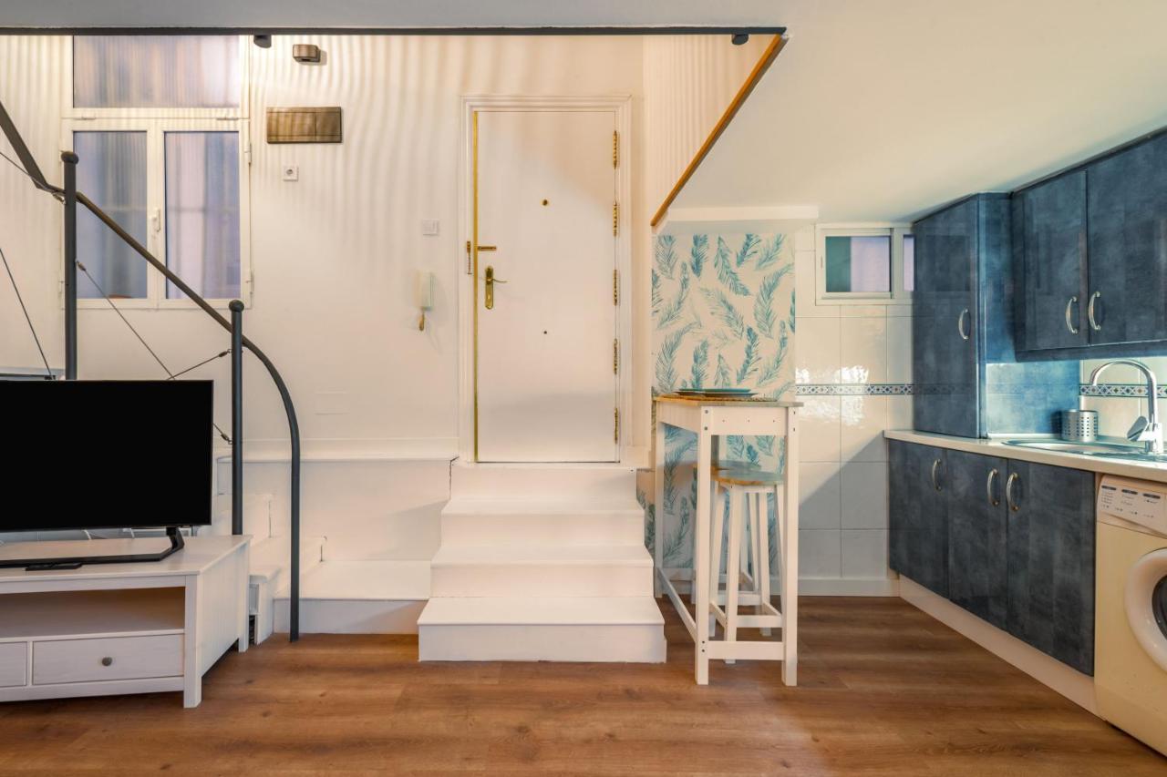 1 Bedroom 1 Bathroom Furnished - Lavapies - Duplex Madrid Eksteriør billede
